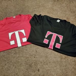 2 tmobile shirts